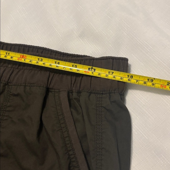 Lane Bryant Brown Utility Cargo Pants SZ 14/16 elastic waist pull on casual - Picture 5 of 14